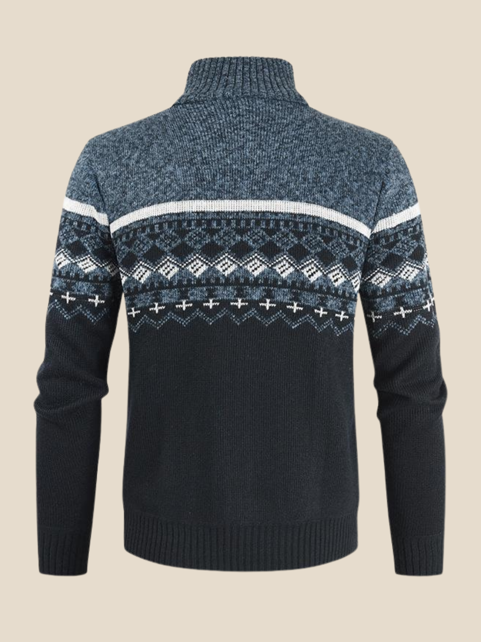 Sune | Strikcardigan med mønster