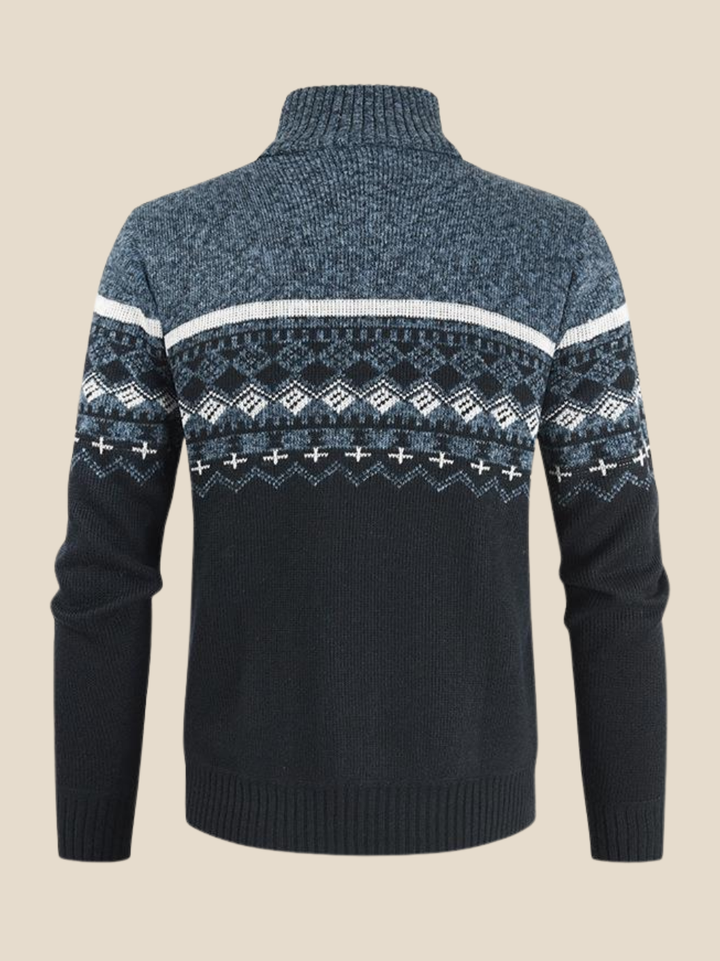 Sune | Strikcardigan med mønster