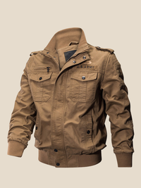 Mikkel | Vinterjakke med for - Khaki