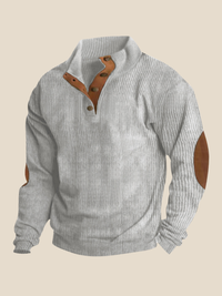 Theo | Langærmet trøje - Lysegrå