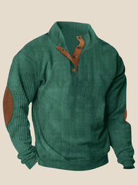 Theo | Langærmet trøje - Smaragdgrøn