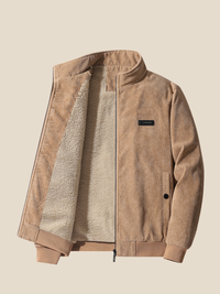 Noah | Jakke med kontrastfor - Khaki