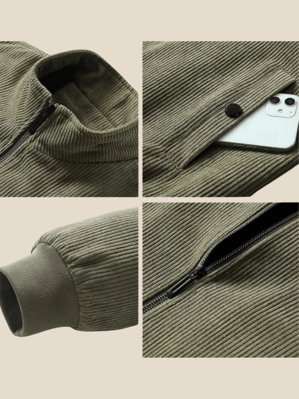 Noah | Jakke med kontrastfor