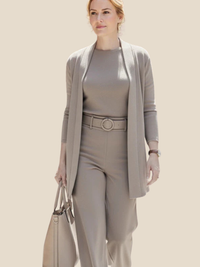 Amalie | Tredelt striksæt - Grå