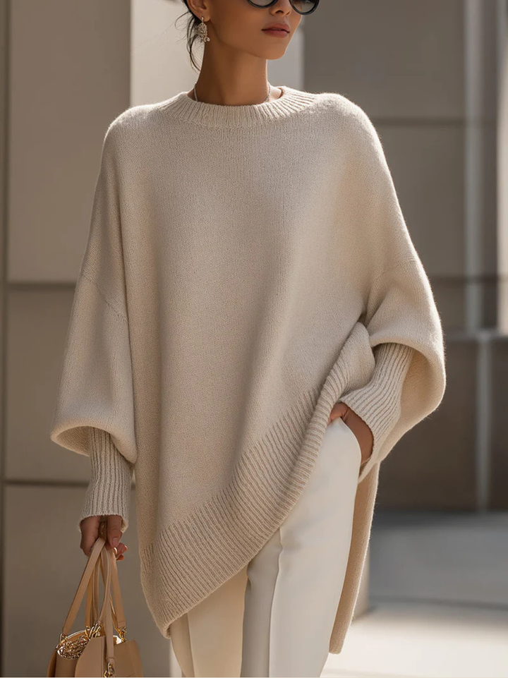 Anneta | Oversize poncho-strik