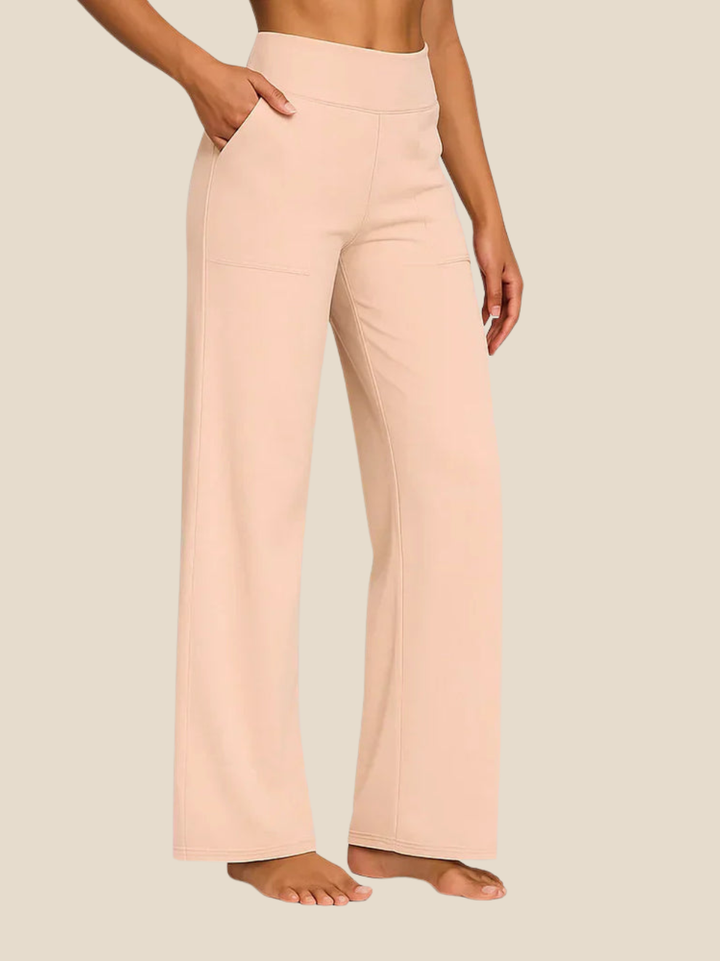 Tyra | Vide bukser med stretch