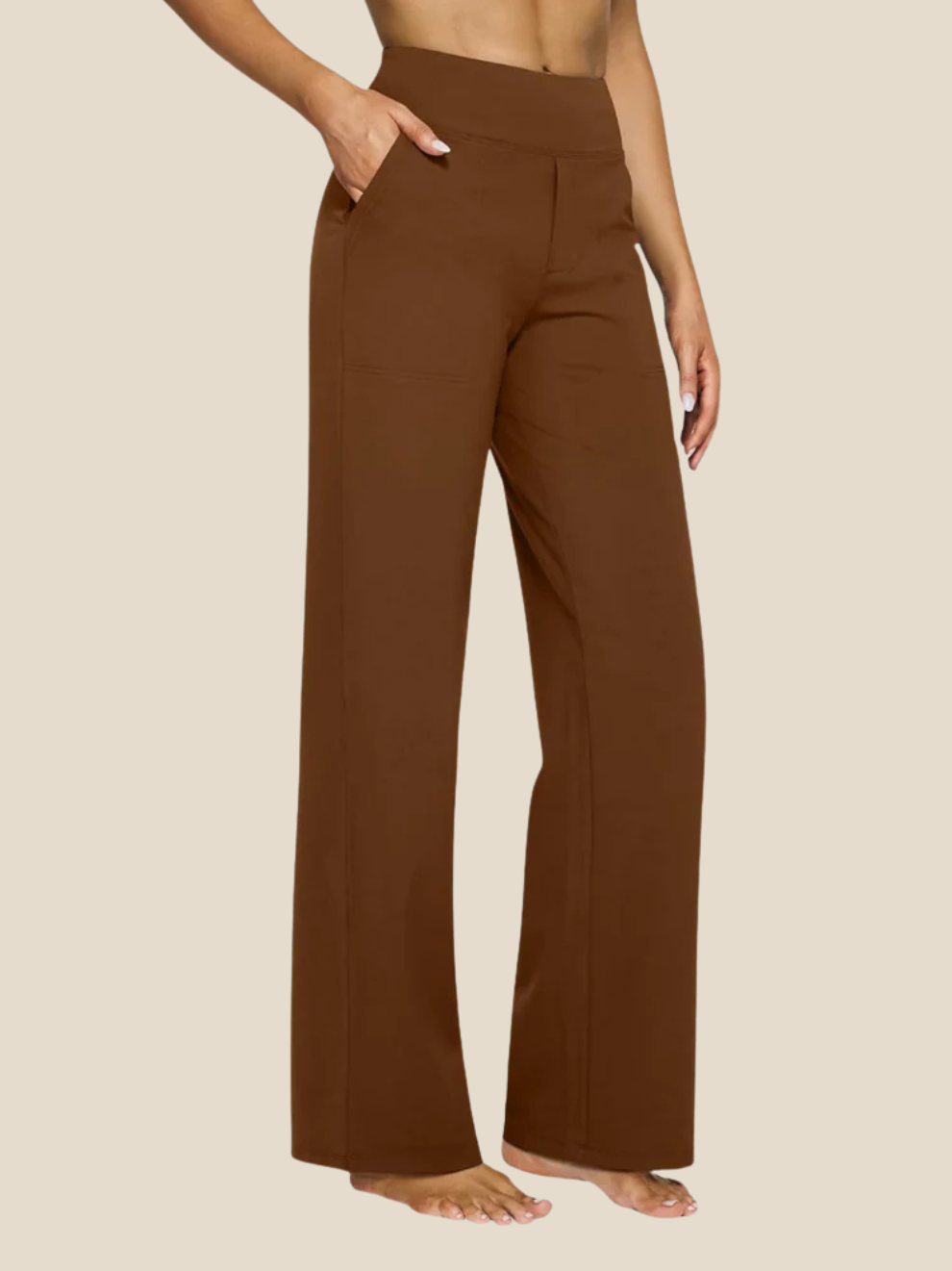 Tyra | Vide bukser med stretch