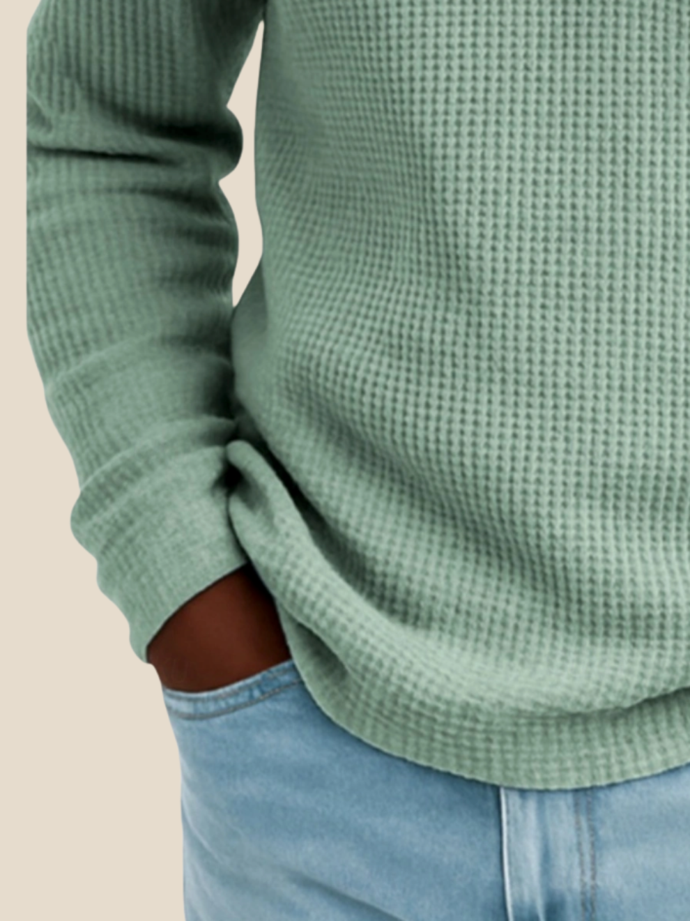 JURGEN™ | LANGÆRMET POLO MED KVART LYNLÅS