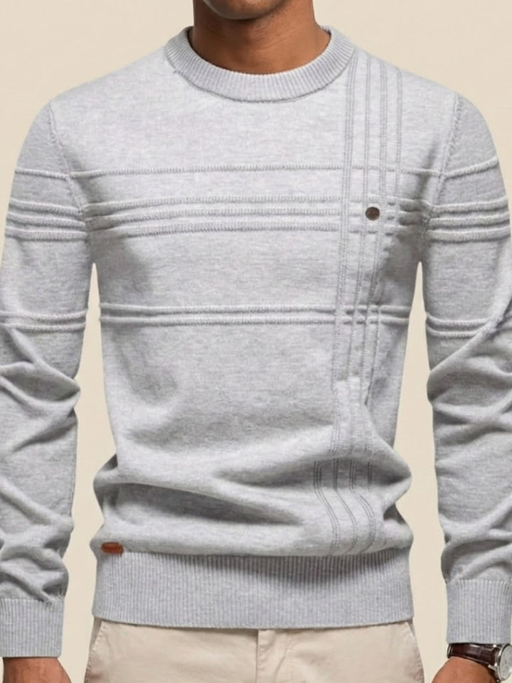 Hansen | Herrestrik med diskret ternmønster