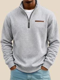 Edvin™ | Varm Fleece Sweater - Grå