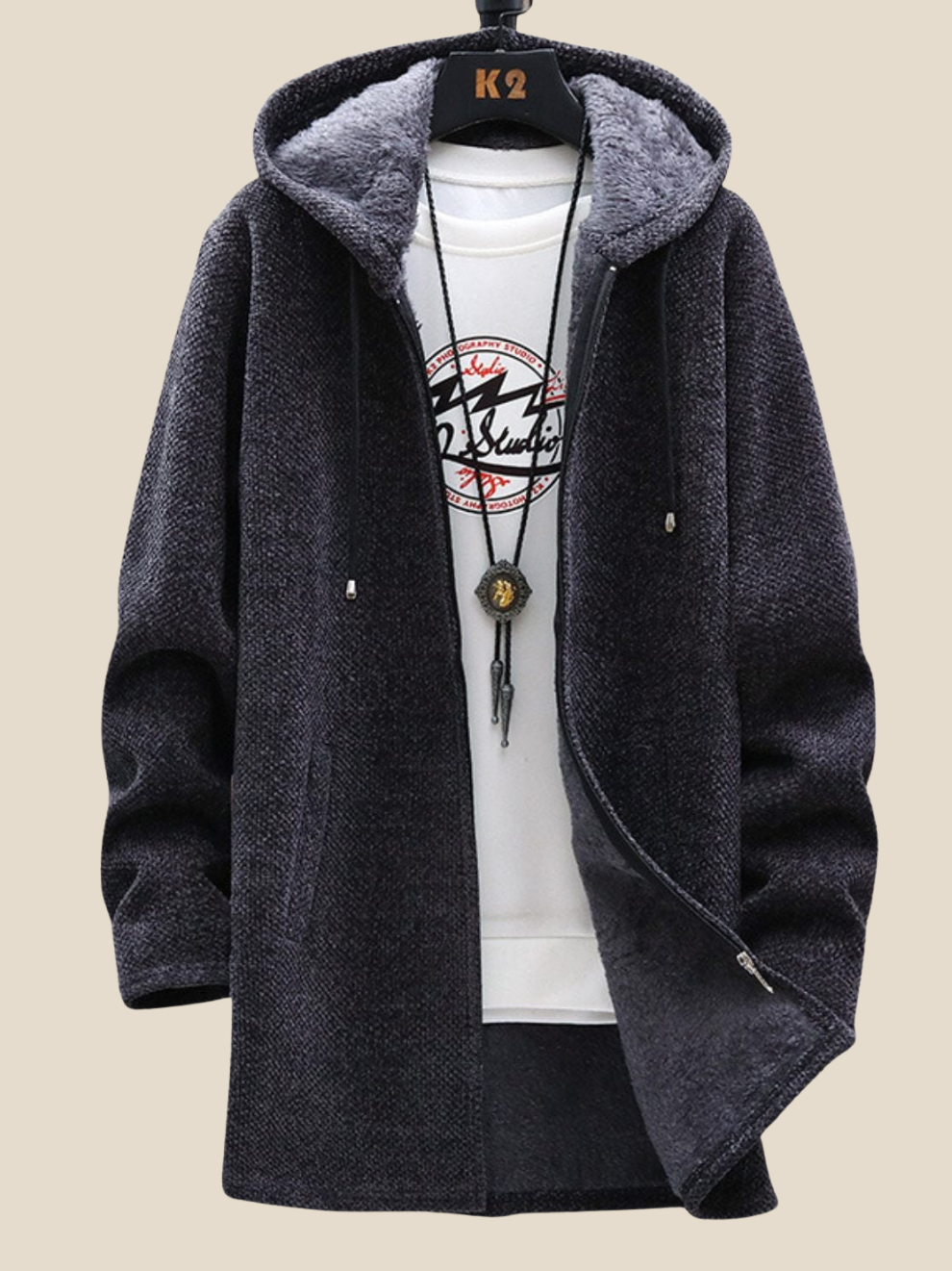 Elias | Lang cardigan