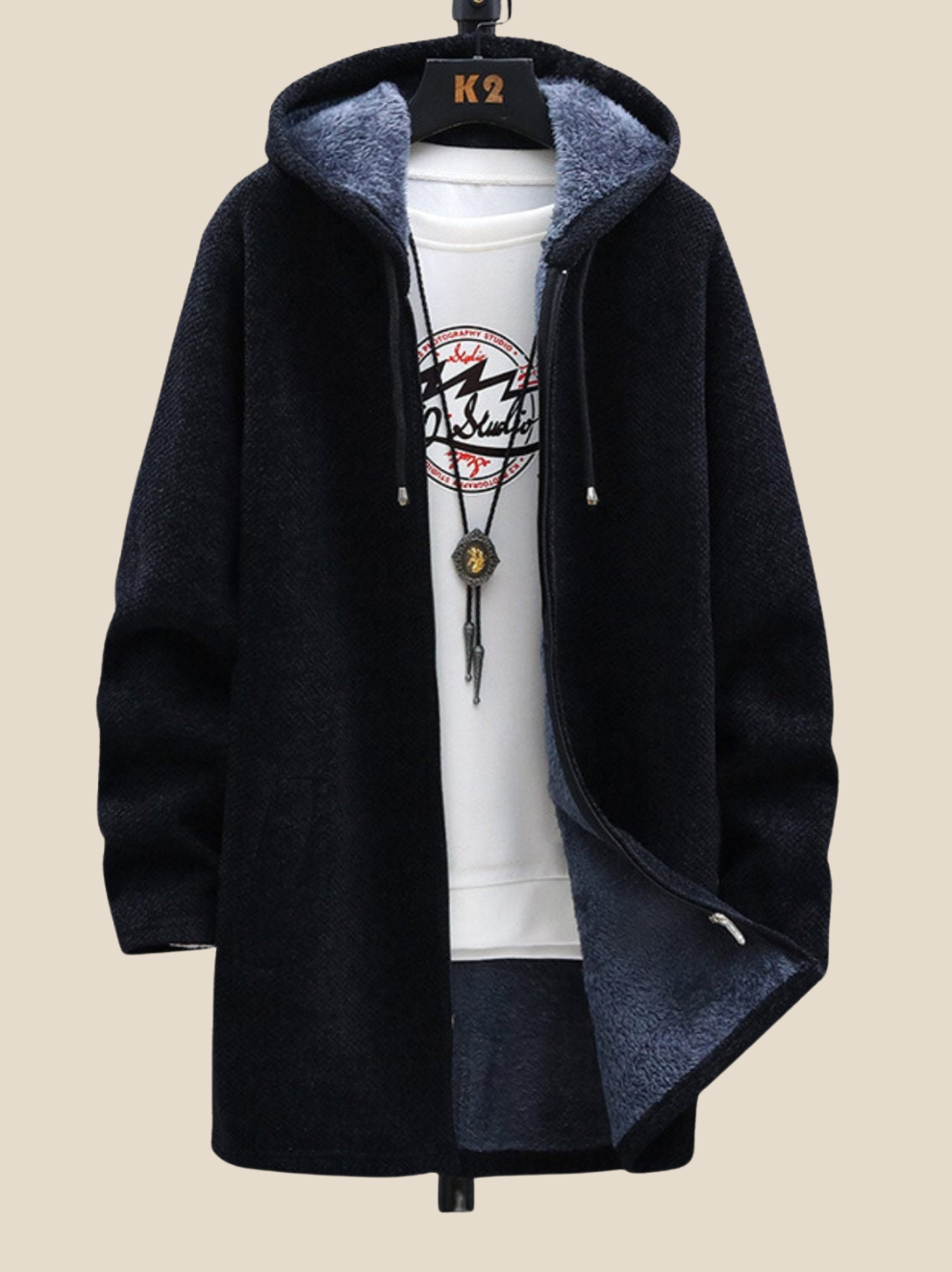 Elias | Lang cardigan