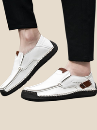 Søren | Lædersko - Hvid