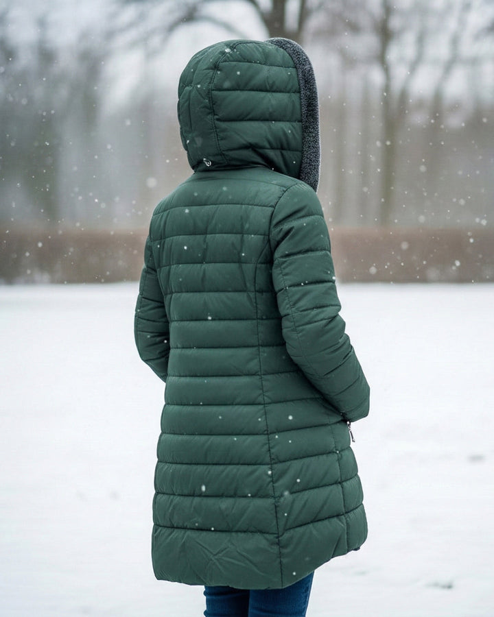 Fleece Lined Puffer Coat