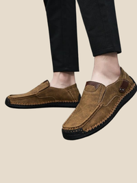 Søren | Lædersko - Gylden