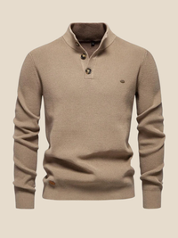 Kasper | Zip-hoodie - Abrikos