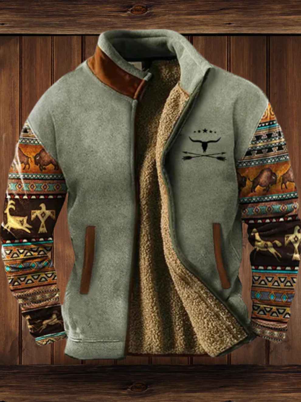 Bjarke | Jakke med etnoærmer