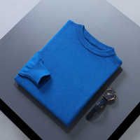 Emil | Finstrikket sweater - Mørkeblå