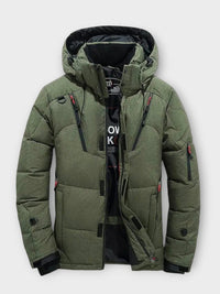 Arktis Pro™ Solid Herre-Vinterparka - Grøn