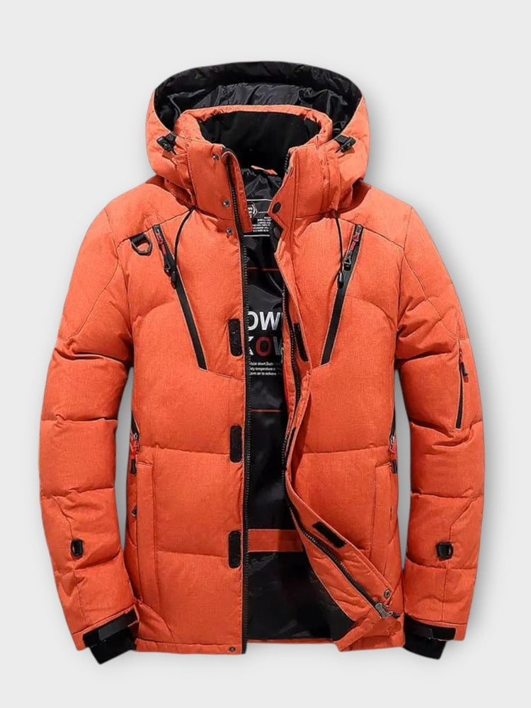 Arktis Pro™ Solid Herre-Vinterparka - Orange