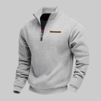 Edvin™ | Varm Fleece Sweater - Grå