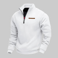 Edvin™ | Varm Fleece Sweater - Vit