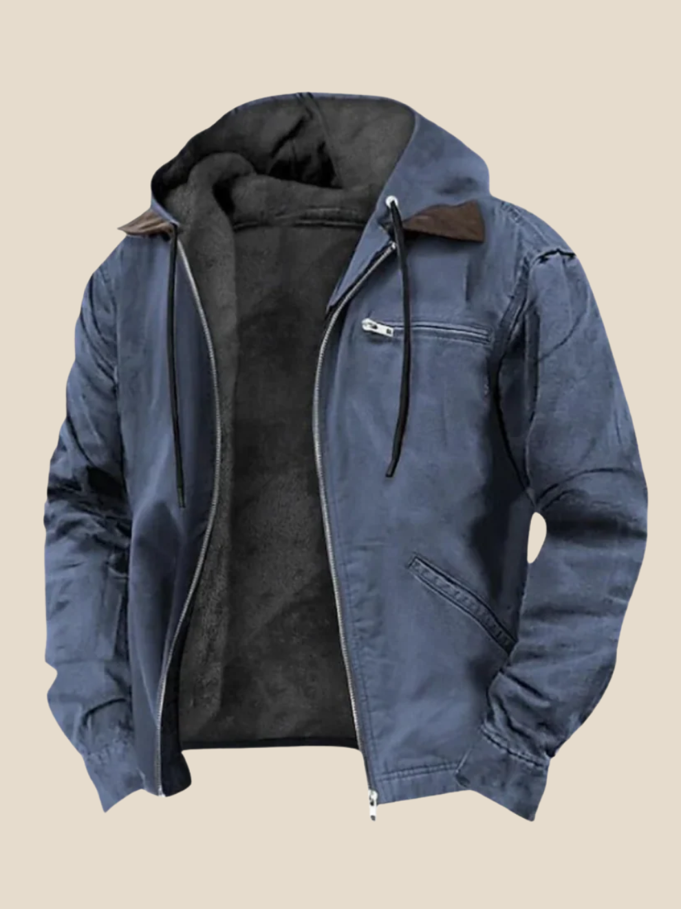 Johan | Foret jakke med hætte